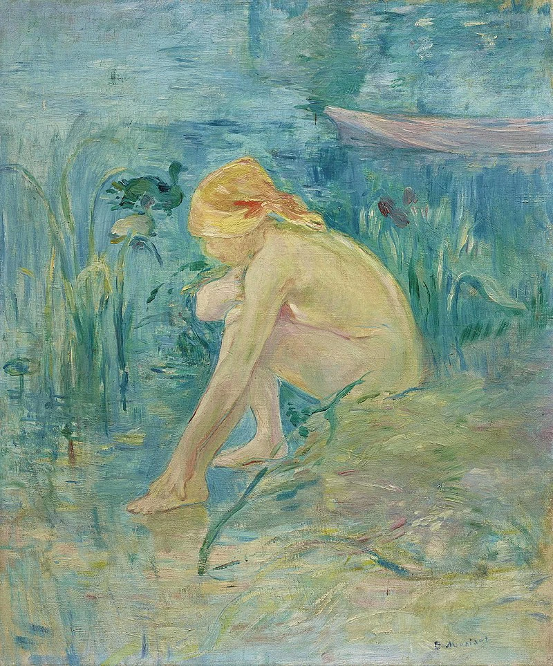 La bagnante